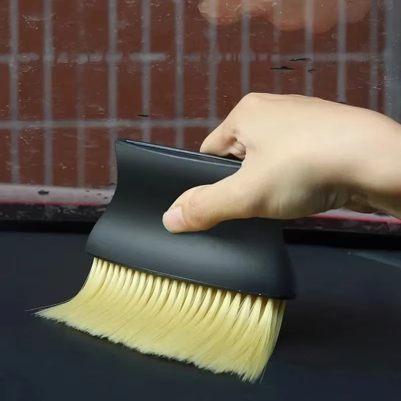 1 Pcsdust Removal Brush Air Conditioning Outlet Car Wash Dust Collector Large Brush with Good Elasticity Cleaning Accessories