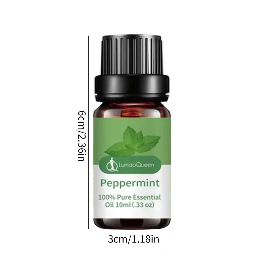 Organic Essential Oil Aromatherapy Essential Oils Bergamot Sandalwood Lemongrass Peppermint Essential Oil for Diffusers Sleep