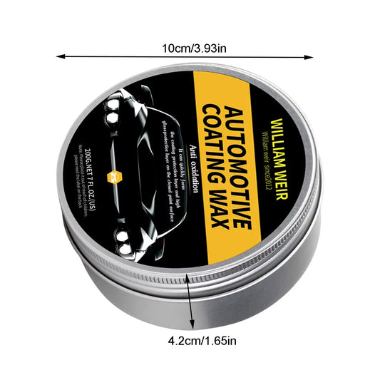 200G Car Wax Polish Kit Automotive Carnauba Wax Scratch Repair Accessories Automotive Care Plating Crystal Car Carnauba Wax