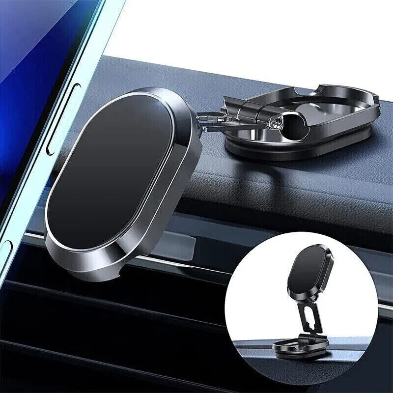 Magnetic Phone Holder for Car, Dashboard Car Phone Holder Mount Magnetic Stainless Steel Car Phone Holder - Dashboard Mount, Water-Resistant, Rotatable